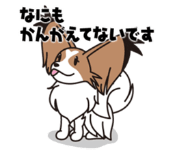 Papillon Happy & Mary sticker #1402692