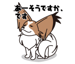 Papillon Happy & Mary sticker #1402697