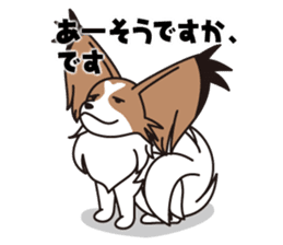 Papillon Happy & Mary sticker #1402697