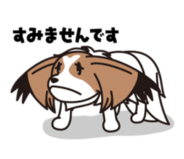 Papillon Happy & Mary sticker #1402703