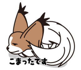 Papillon Happy & Mary sticker #1402711