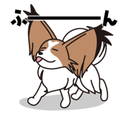 Papillon Happy & Mary sticker #1402723