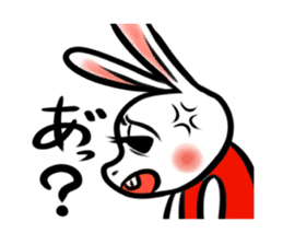 rabbitcouple sticker #1402970