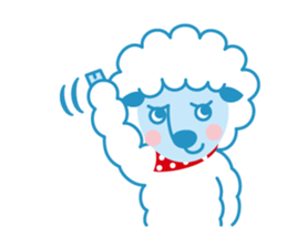 natural Afro, HITSUJI KUN sticker #1403450