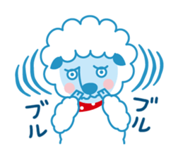 natural Afro, HITSUJI KUN sticker #1403461