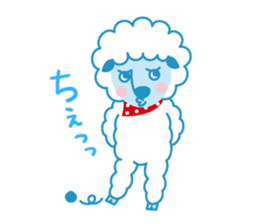 natural Afro, HITSUJI KUN sticker #1403467