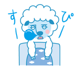 natural Afro, HITSUJI KUN sticker #1403483