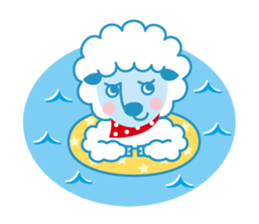 natural Afro, HITSUJI KUN sticker #1403484