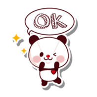 The stuffed animal of a Panda sticker #1403534