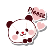 The stuffed animal of a Panda sticker #1403547