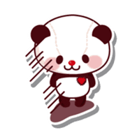 The stuffed animal of a Panda sticker #1403548