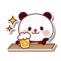 The stuffed animal of a Panda sticker #1403552