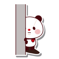 The stuffed animal of a Panda sticker #1403554