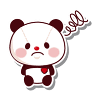The stuffed animal of a Panda sticker #1403566