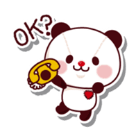 The stuffed animal of a Panda sticker #1403569