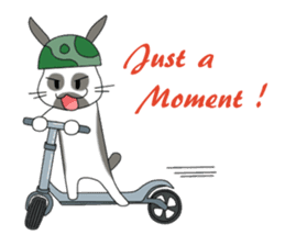 The Army Rabbits - Social Activities ENG sticker #1403936