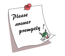 The Army Rabbits - Social Activities ENG sticker #1403940