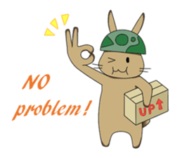 The Army Rabbits - Social Activities ENG sticker #1403944
