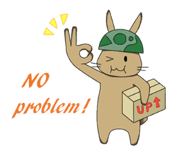 The Army Rabbits - Social Activities ENG sticker #1403944