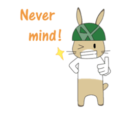 The Army Rabbits - Social Activities ENG sticker #1403952