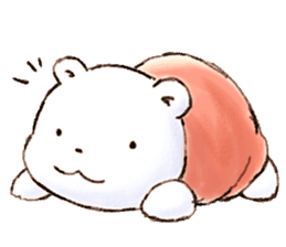 Fluffy Polar Bear/Fuwa Fuwa no Kuma sticker #1404131