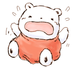 Fluffy Polar Bear/Fuwa Fuwa no Kuma sticker #1404139