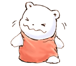 Fluffy Polar Bear/Fuwa Fuwa no Kuma sticker #1404142
