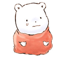 Fluffy Polar Bear/Fuwa Fuwa no Kuma sticker #1404147