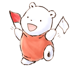 Fluffy Polar Bear/Fuwa Fuwa no Kuma sticker #1404153