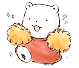 Fluffy Polar Bear/Fuwa Fuwa no Kuma sticker #1404157