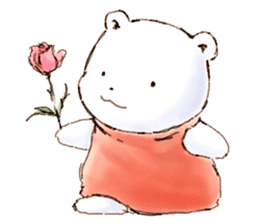 Fluffy Polar Bear/Fuwa Fuwa no Kuma sticker #1404162