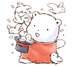 Fluffy Polar Bear/Fuwa Fuwa no Kuma sticker #1404167