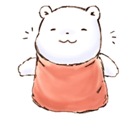 Fluffy Polar Bear/Fuwa Fuwa no Kuma sticker #1404168