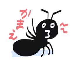 Relationship of snails and ants sticker #1404172