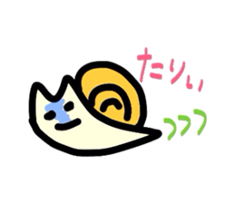 Relationship of snails and ants sticker #1404190