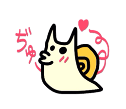 Relationship of snails and ants sticker #1404204