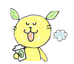 Orange cat sticker #1404333