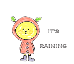 Orange cat sticker #1404335