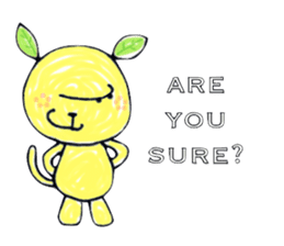 Orange cat sticker #1404340