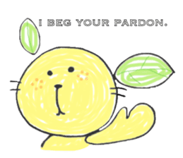 Orange cat sticker #1404347