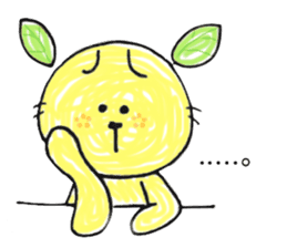 Orange cat sticker #1404348