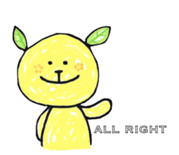 Orange cat sticker #1404352