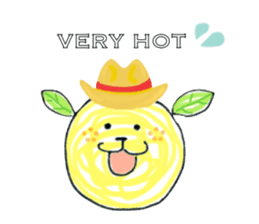 Orange cat sticker #1404363