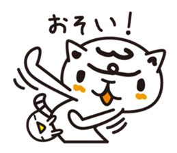 Word cat sticker #1404464