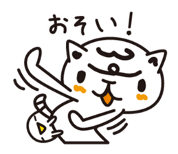 Word cat sticker #1404464