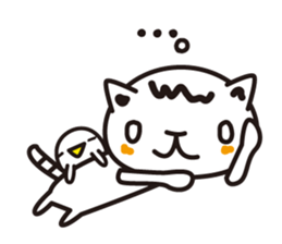 Word cat sticker #1404477