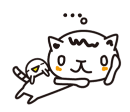 Word cat sticker #1404477