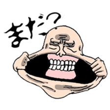 GROSS MAN sticker #1404692