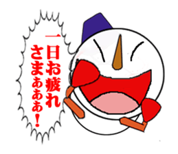 High tension snowman sticker #1404853