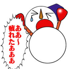 High tension snowman sticker #1404856